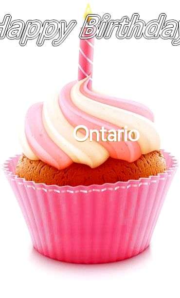 Happy Birthday Cake for Ontario