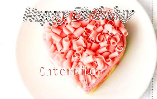 Happy Birthday Wishes for Onterrio