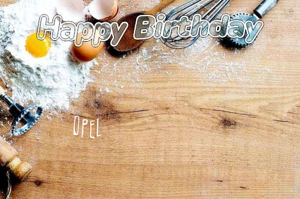 Happy Birthday Cake for Opel