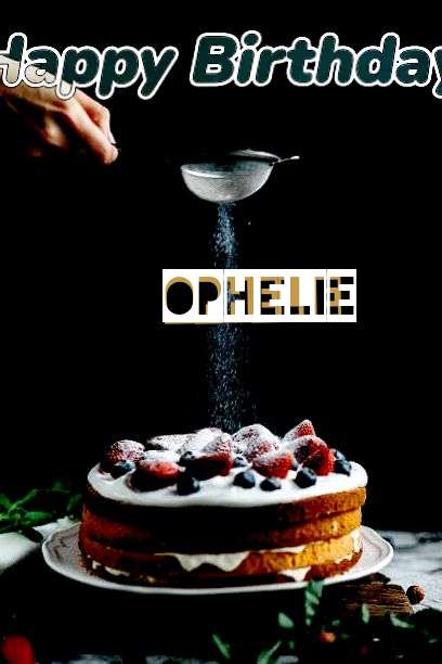 Birthday Wishes with Images of Ophelie