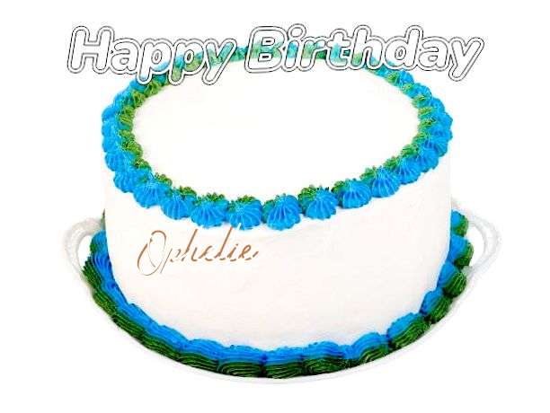 Happy Birthday Wishes for Ophelie