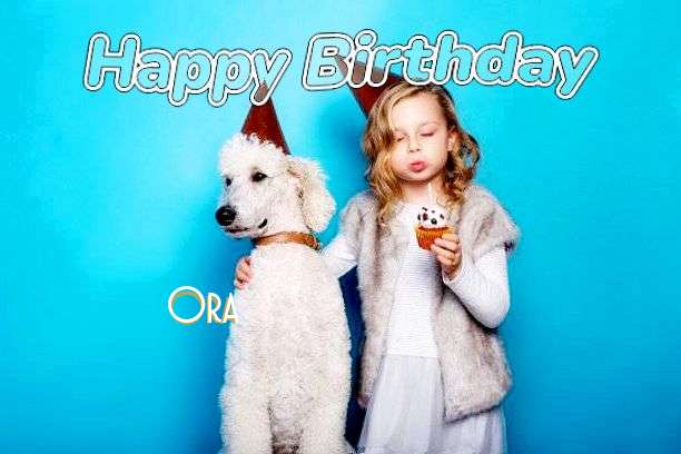 Happy Birthday Wishes for Ora