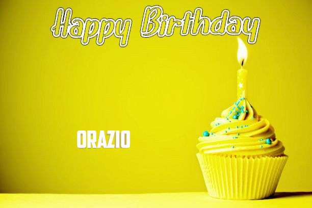 Happy Birthday Orazio Cake Image