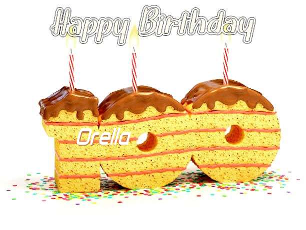 Happy Birthday to You Orella