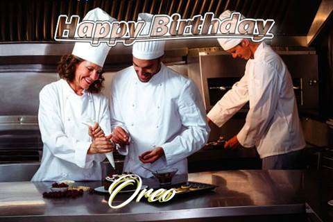 Happy Birthday Cake for Oreo