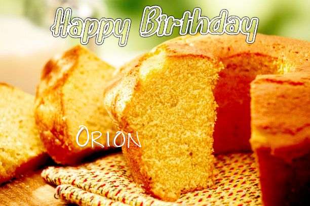 Orion Birthday Celebration