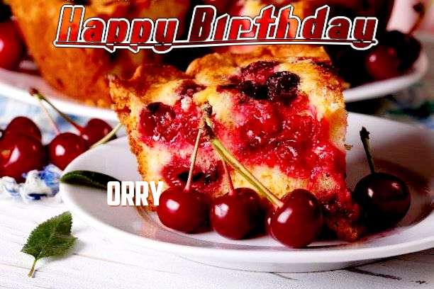 Happy Birthday Orry Cake Image