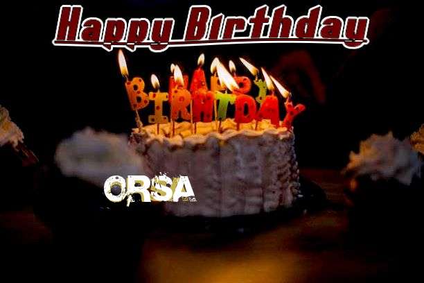 Happy Birthday Wishes for Orsa