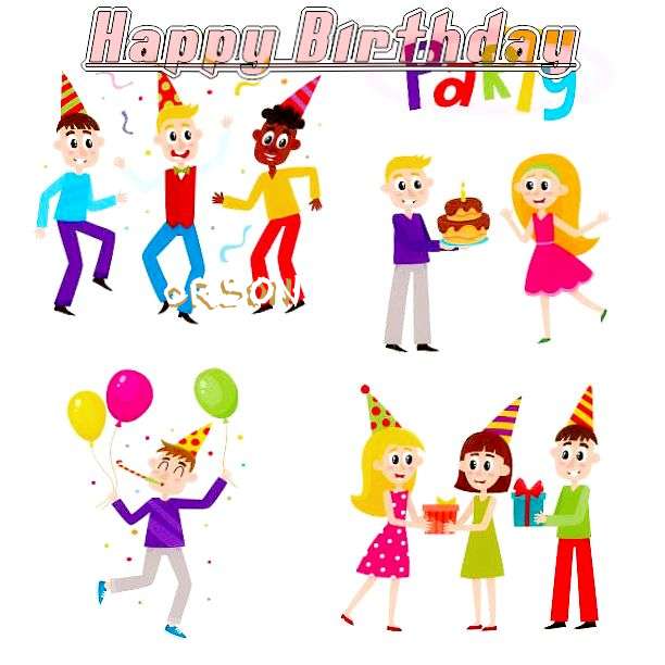 Orson Birthday Celebration