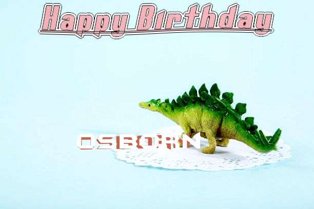 Happy Birthday Osborn Cake Image