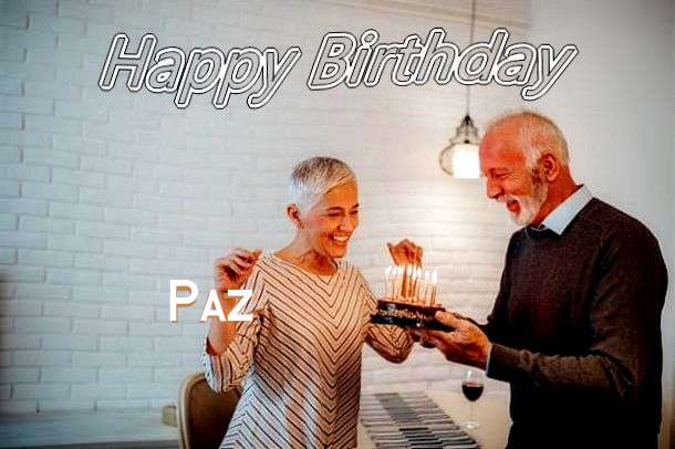 Happy Birthday Wishes for Paz