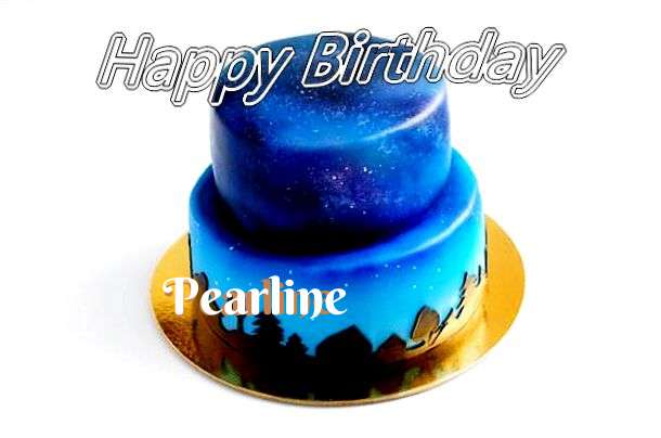 Happy Birthday Cake for Pearline