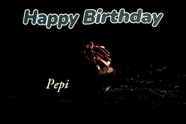 Happy Birthday Pepi Cake Image