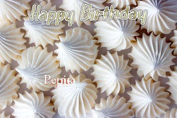 Happy Birthday Pepita Cake Image