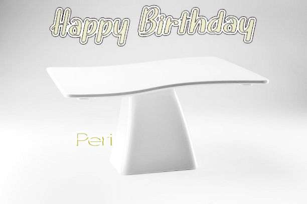 Birthday Wishes with Images of Peri