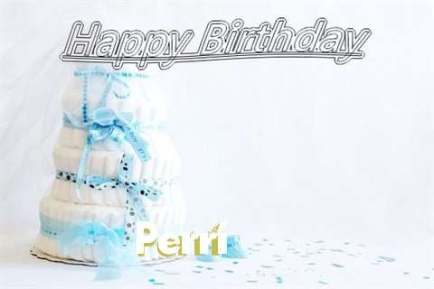 Happy Birthday Perri Cake Image