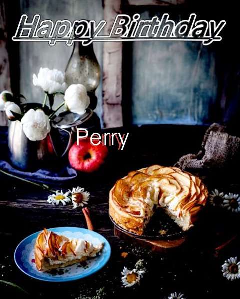 Happy Birthday Perry Cake Image