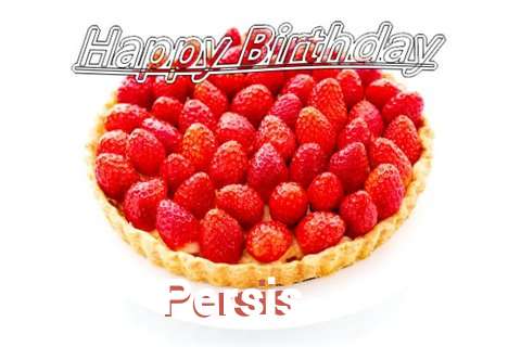 Happy Birthday Persis Cake Image