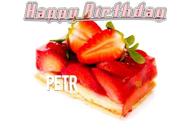 Happy Birthday Cake for Petr