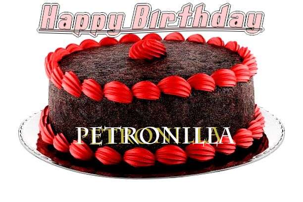 Happy Birthday Cake for Petronilla