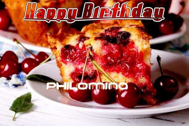 Happy Birthday Philomina Cake Image