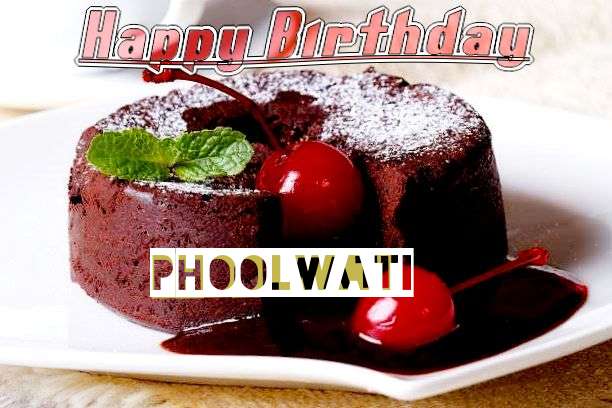 Happy Birthday Phoolwati Cake Image