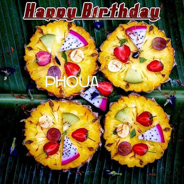 Happy Birthday Phoua Cake Image