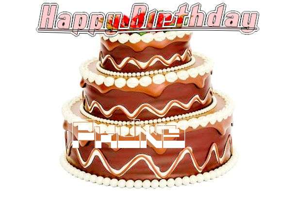 Happy Birthday Cake for Phung