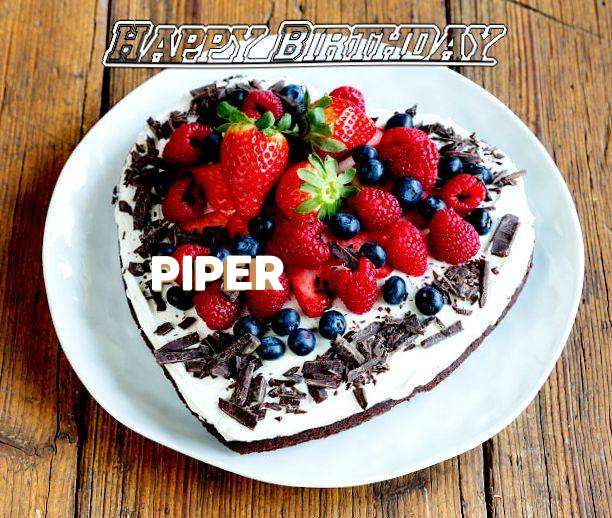Happy Birthday Cake for Piper