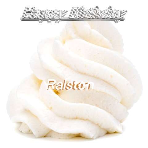 Happy Birthday Wishes for Ralston