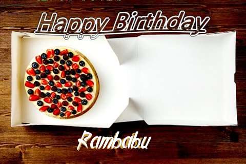 Happy Birthday Rambabu