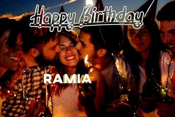 Birthday Wishes with Images of Ramia