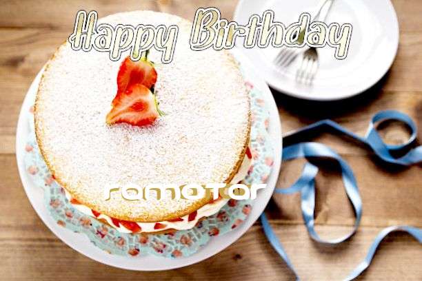 Happy Birthday Ramotar Cake Image