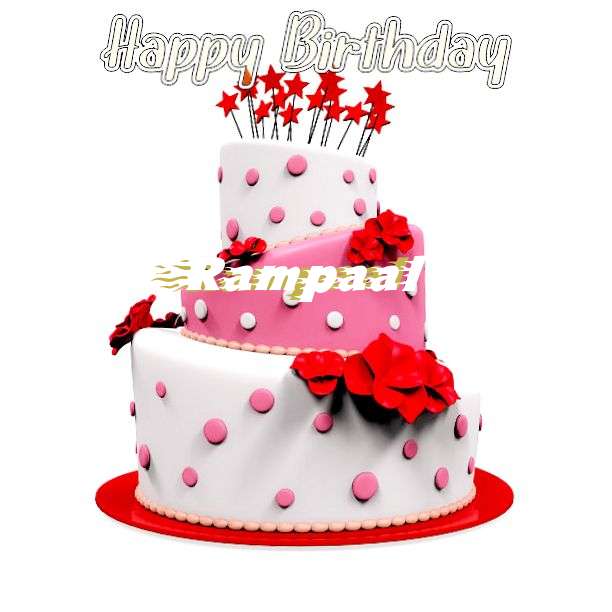 Happy Birthday Cake for Rampaal