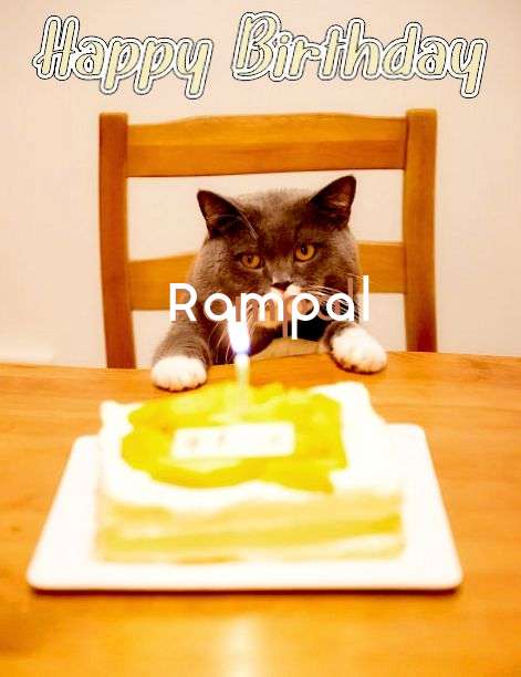 Happy Birthday Cake for Rampal