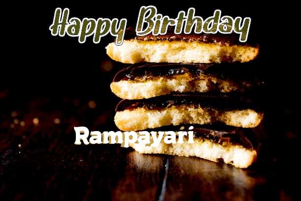 Happy Birthday Rampayari Cake Image
