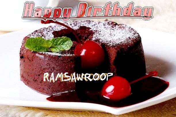 Happy Birthday Ramsawroop Cake Image