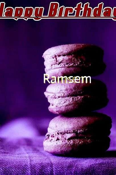 Happy Birthday Cake for Ramsem