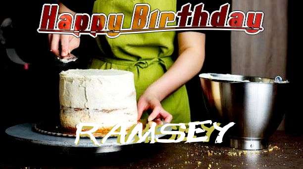 Happy Birthday Ramsey Cake Image