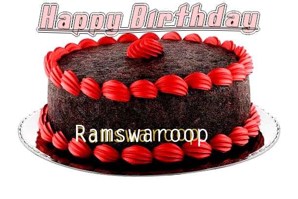 Happy Birthday Cake for Ramswaroop