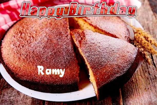 Happy Birthday Ramy Cake Image