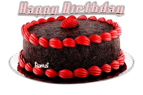 Happy Birthday Cake for Ramzi