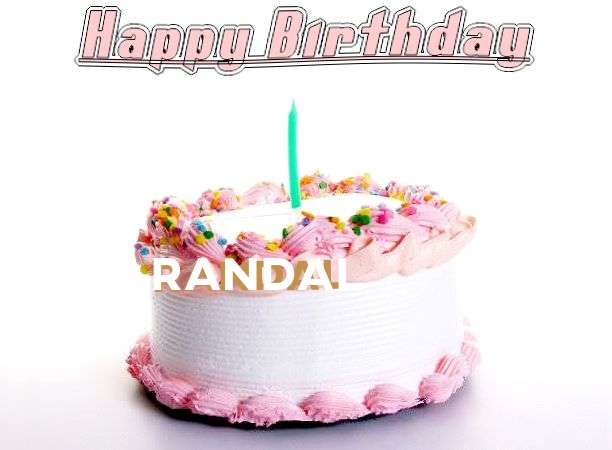 Birthday Wishes with Images of Randal