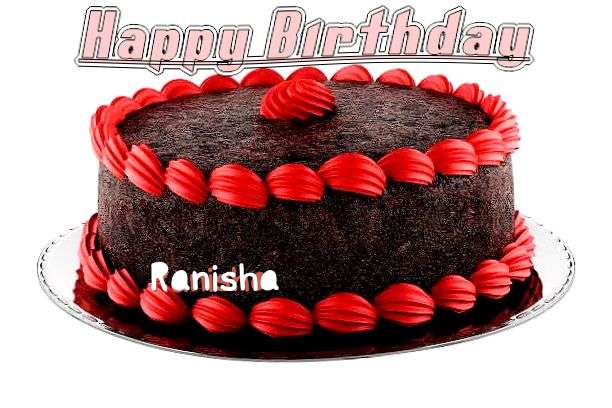 Happy Birthday Cake for Ranisha