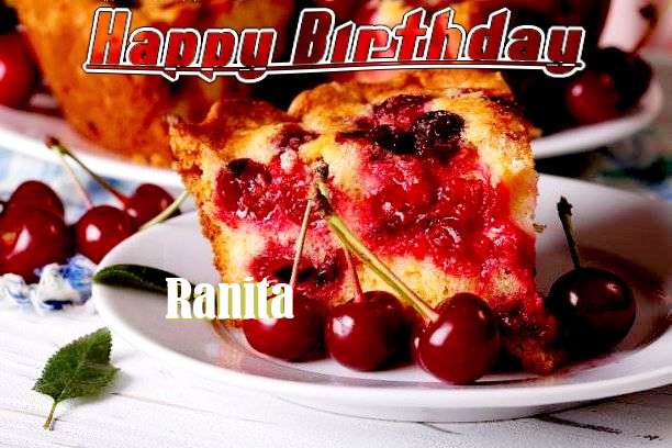 Happy Birthday Ranita Cake Image