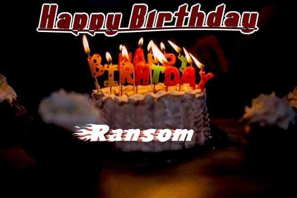 Happy Birthday Wishes for Ransom
