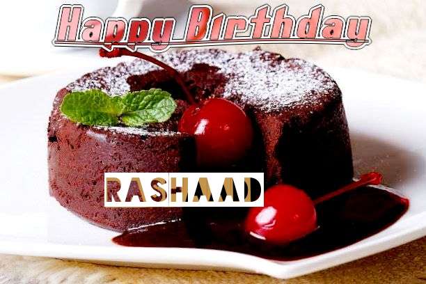 Happy Birthday Rashaad Cake Image