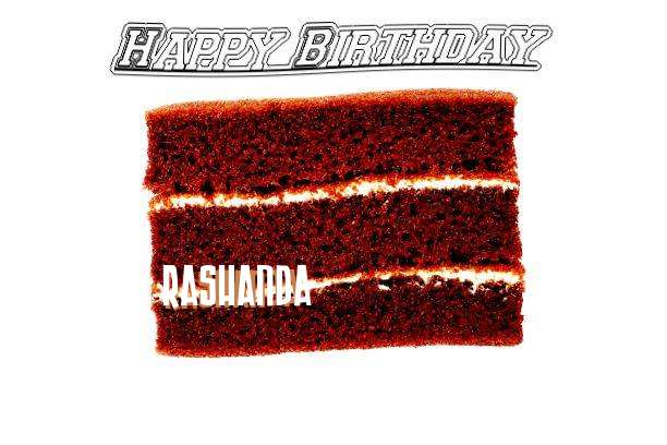 Happy Birthday Cake for Rashanda