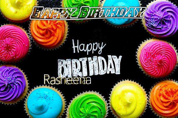 Happy Birthday Cake for Rasheena
