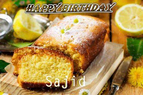 Happy Birthday Cake for Sajid